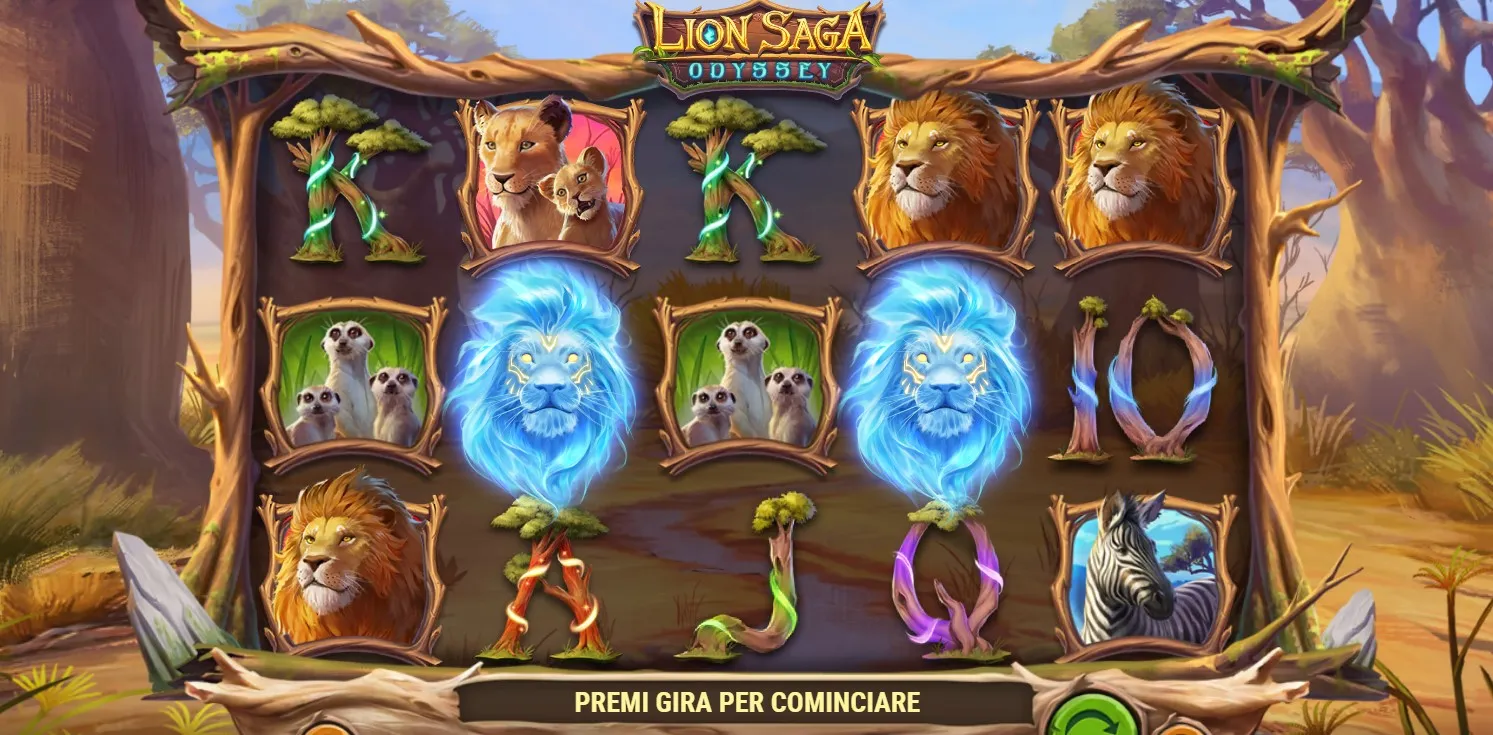 lion saga odyssey game base