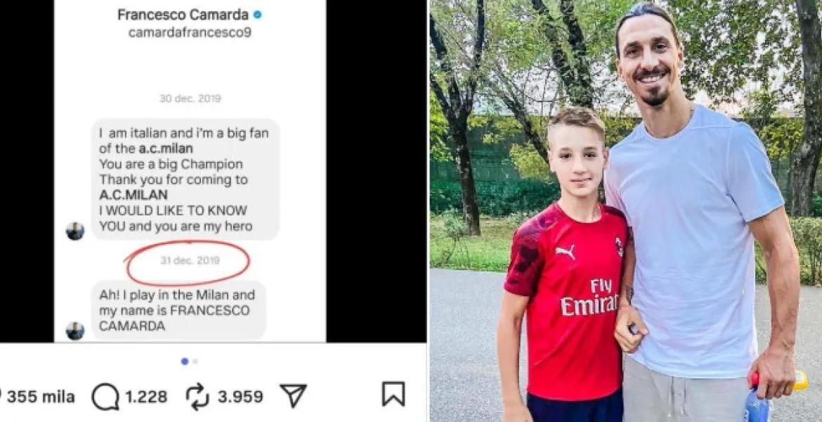 Zlatan Ibrahimovic: La chat con Camarda che svela i sogni del giovane bomber