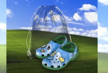 Microsoft celebra il suo 50º anniversario con Crocs in stile Windows XP
