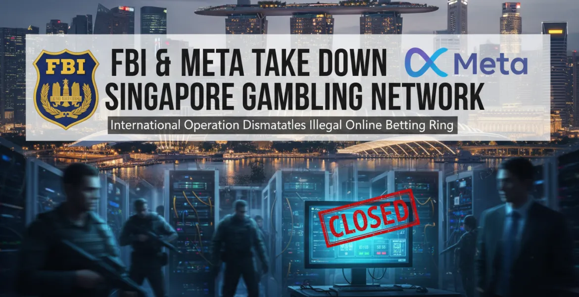 FBI e Meta smantellano rete di gioco d'azzardo a Singapore