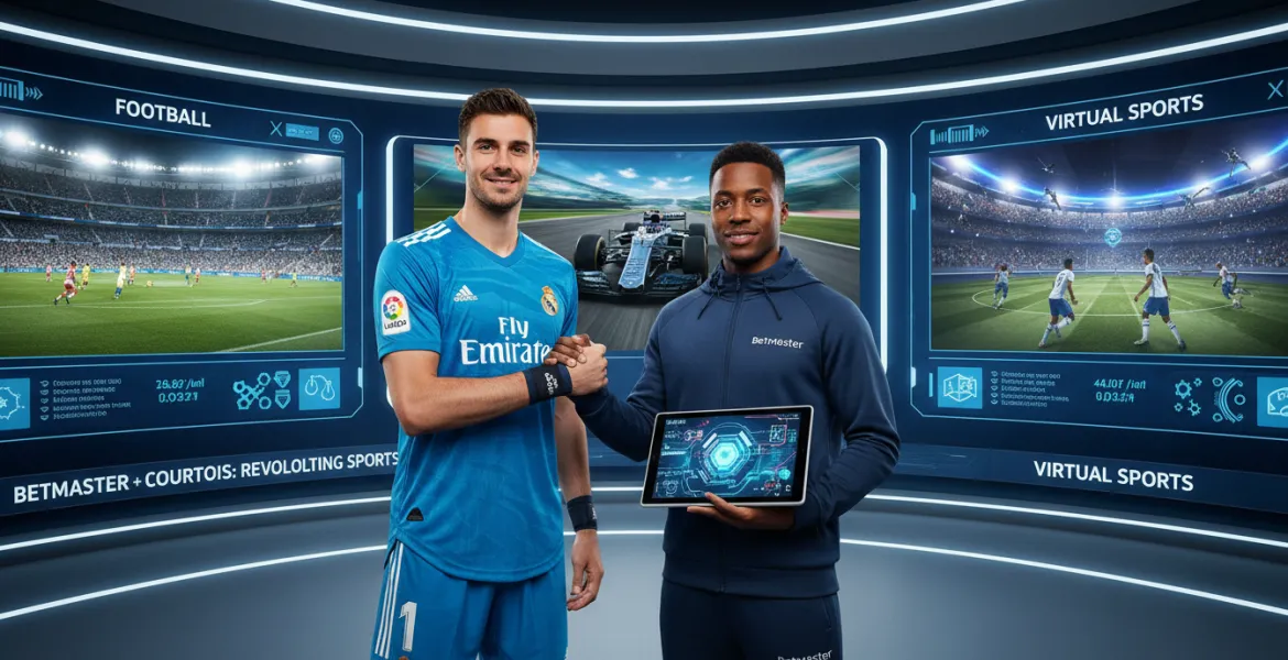 Thibaut Courtois sigla una partnership innovativa con Betmaster