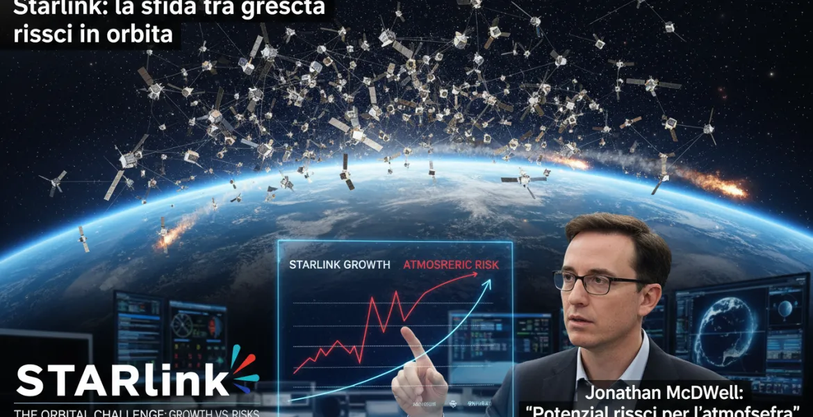 Starlink: la sfida tra crescita e rischi in orbita