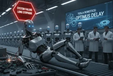 Sfide tecnologiche fermano il robot Tesla: Lungo stop per Optimus