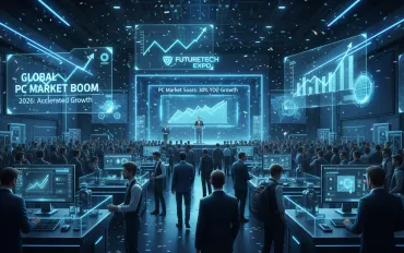 Crescita velocizzata dei PC nel 2026: Boom del mercato globale
