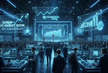 Crescita velocizzata dei PC nel 2026: Boom del mercato globale