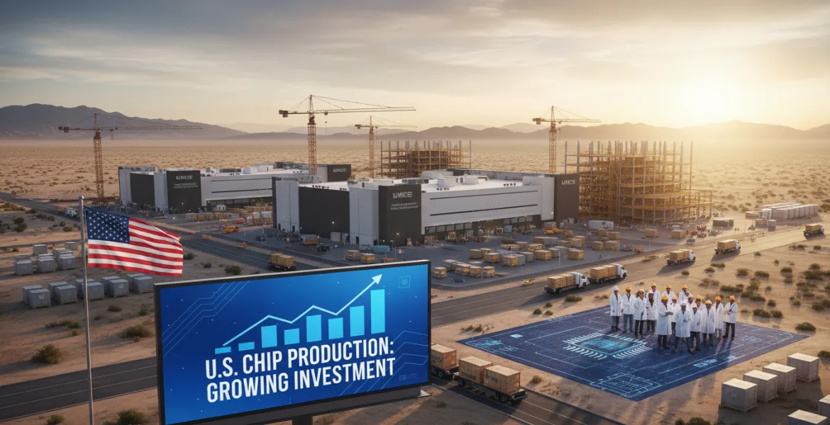 Gli Stati Uniti puntano sulla produzione di chip: Investimenti in crescita