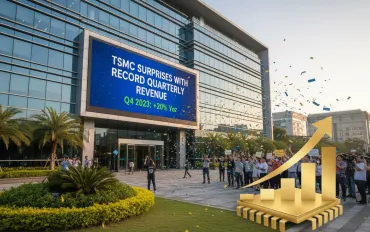 TSMC sorprende con ricavi record del trimestre
