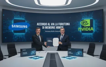Accordo Samsung-Nvidia: Al via la fornitura di memorie HBM3E