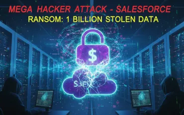 Mega attacco hacker a Salesforce: Riscatto da un miliardo di dati rubati