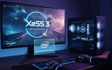 Intel rivoluziona il gaming: Arriva XeSS 3 con generazione Multi-Frame