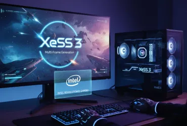 Intel rivoluziona il gaming: Arriva XeSS 3 con generazione Multi-Frame