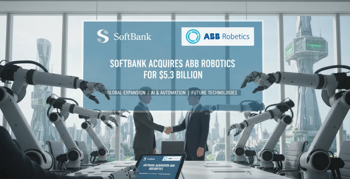 SoftBank acquisisce la divisione robotica di ABB per 5,3 miliardi di dollari