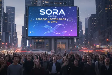 Sora di OpenAI conquista oltre 1 milione di download in 5 giorni