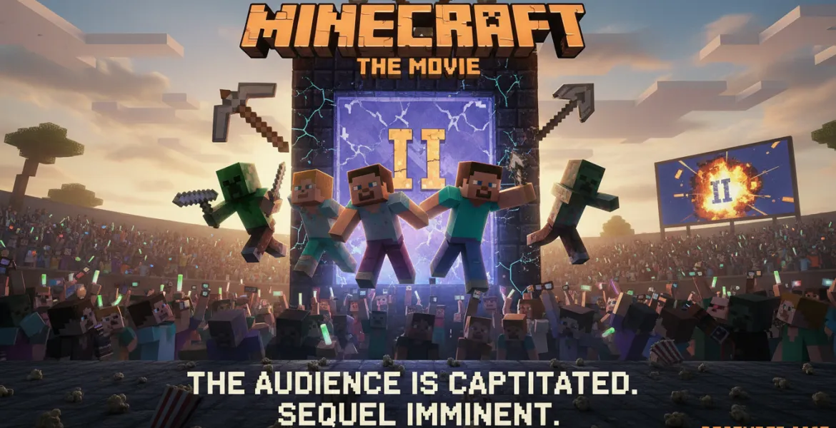 “Minecraft: Il Film” conquista il pubblico, Sequel in arrivo
