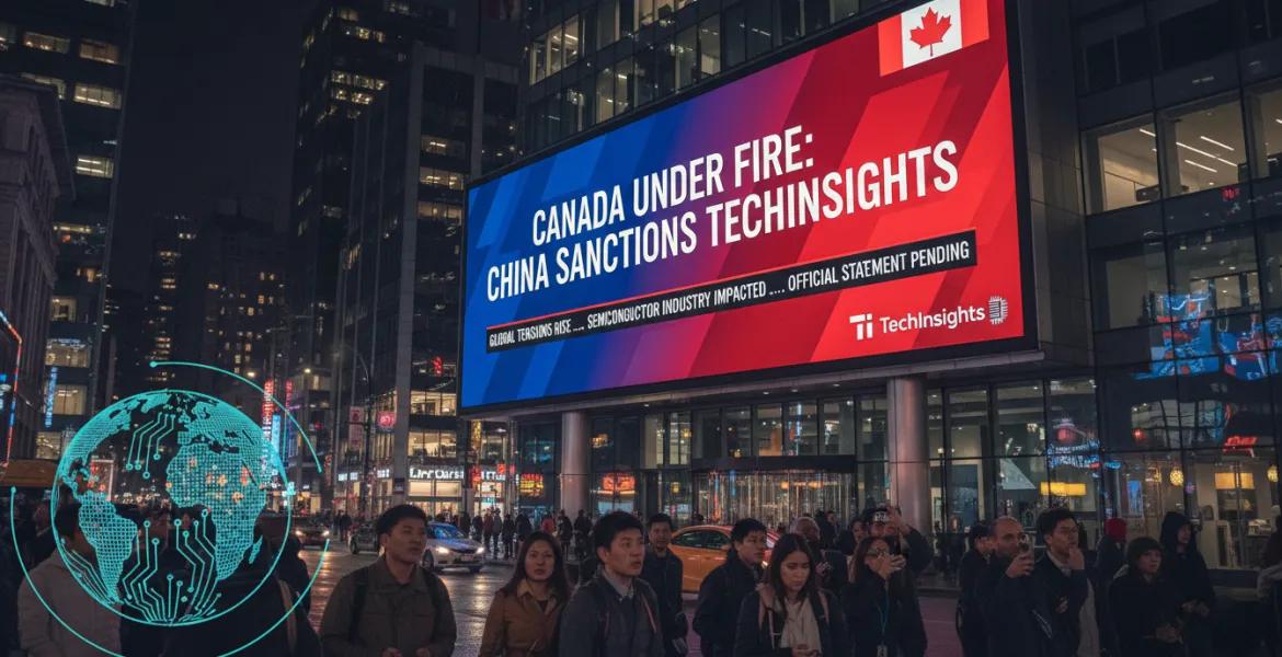 Canada sotto i riflettori: TechInsights sanzionata dalla Cina