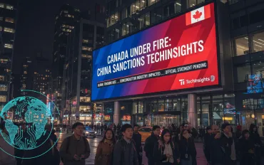 Canada sotto i riflettori: TechInsights sanzionata dalla Cina