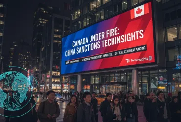 Canada sotto i riflettori: TechInsights sanzionata dalla Cina