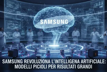 Samsung rivoluziona l'intelligenza artificiale: Modelli piccoli per risultati grandi