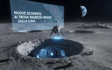 Nuove Scoperte, AI Trova Ingressi Inediti Sulla Luna
