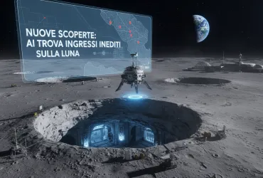 Nuove Scoperte, AI Trova Ingressi Inediti Sulla Luna