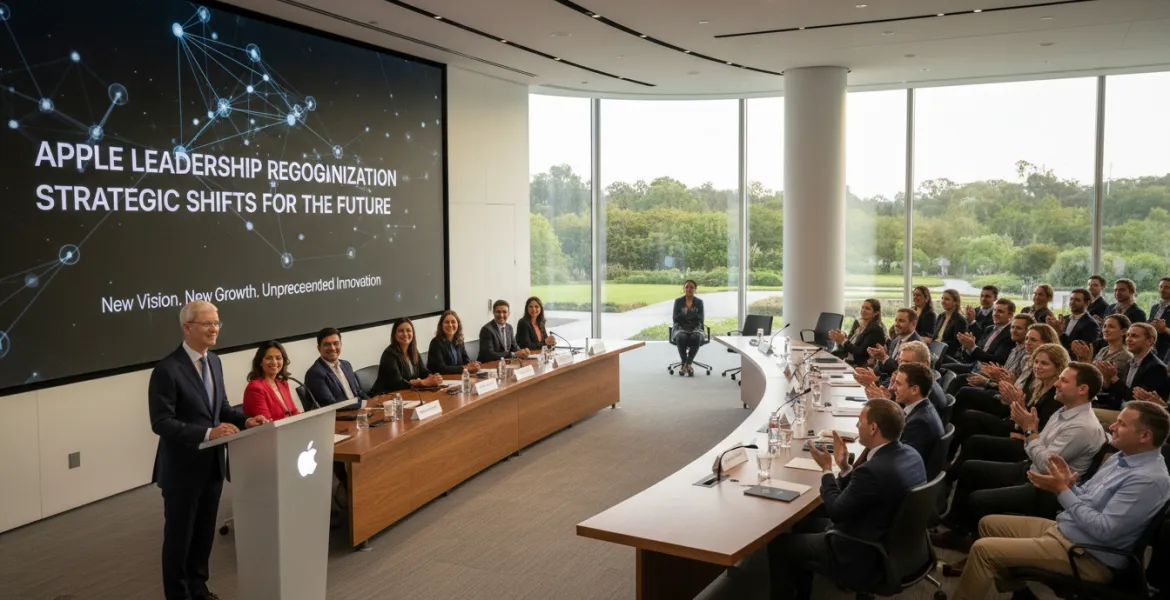 Apple riorganizza i vertici: Cambiamenti strategici in azienda