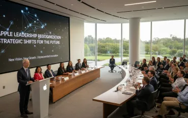 Apple riorganizza i vertici: Cambiamenti strategici in azienda