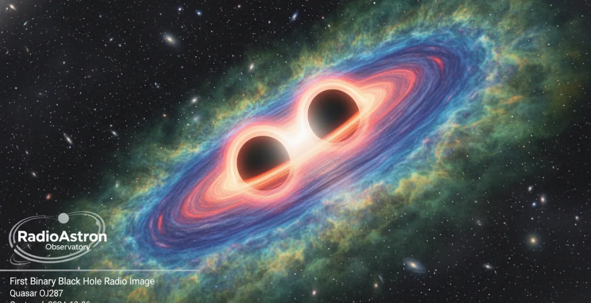 Rivoluzionario scatto di due Buchi neri giganti