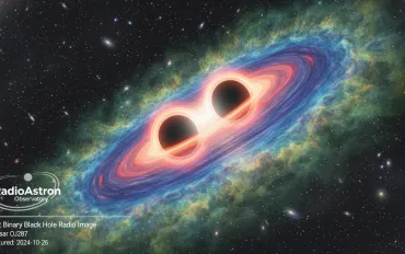 Rivoluzionario scatto di due Buchi neri giganti