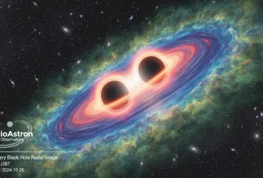 Rivoluzionario scatto di due Buchi neri giganti