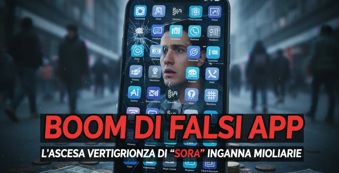 Boom di falsi App: L'Ascesa vertiginosa di Sora Inganna Migliaia