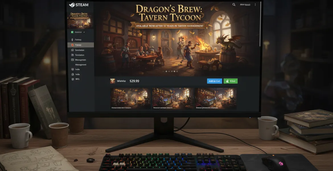 Tavern Keeper: L'atteso lancio in early access è alle porte