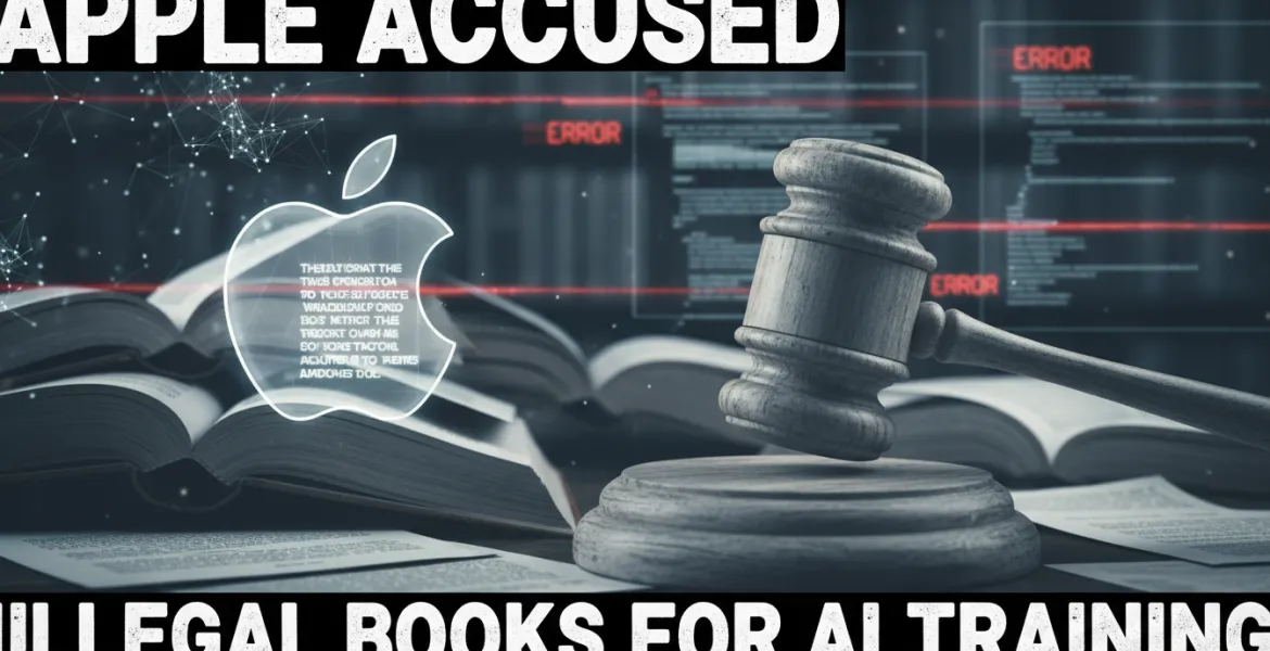 Apple accusata di utilizzare libri illegali per addestrare l'intelligenza artificiale