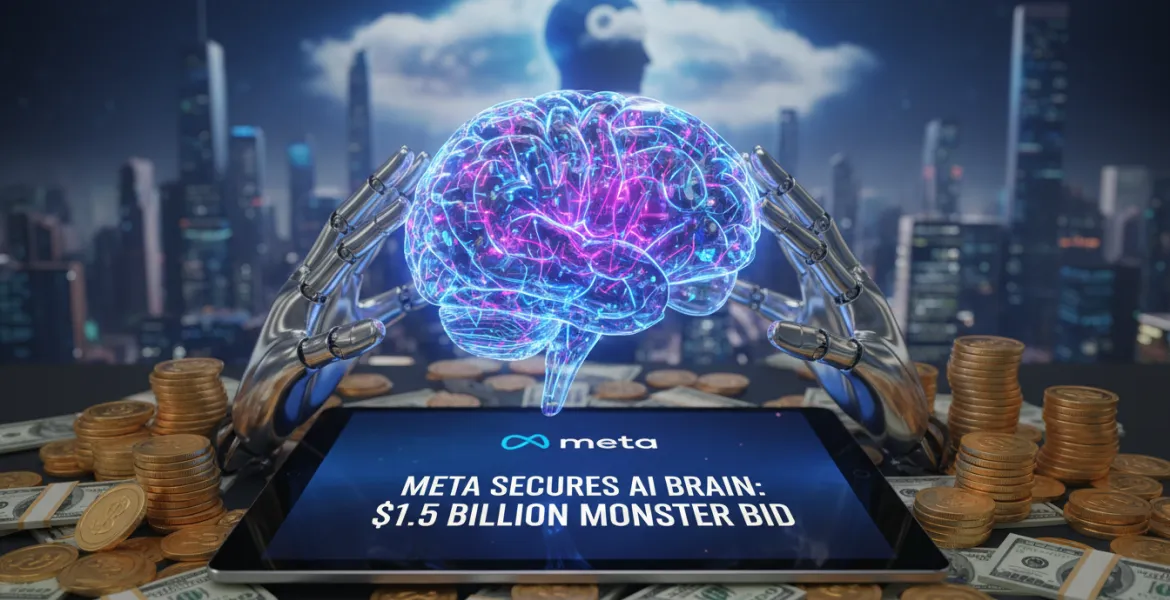Meta si assicura un cervello dell'AI: Offerta monstre da 1,5 miliardi di dollari