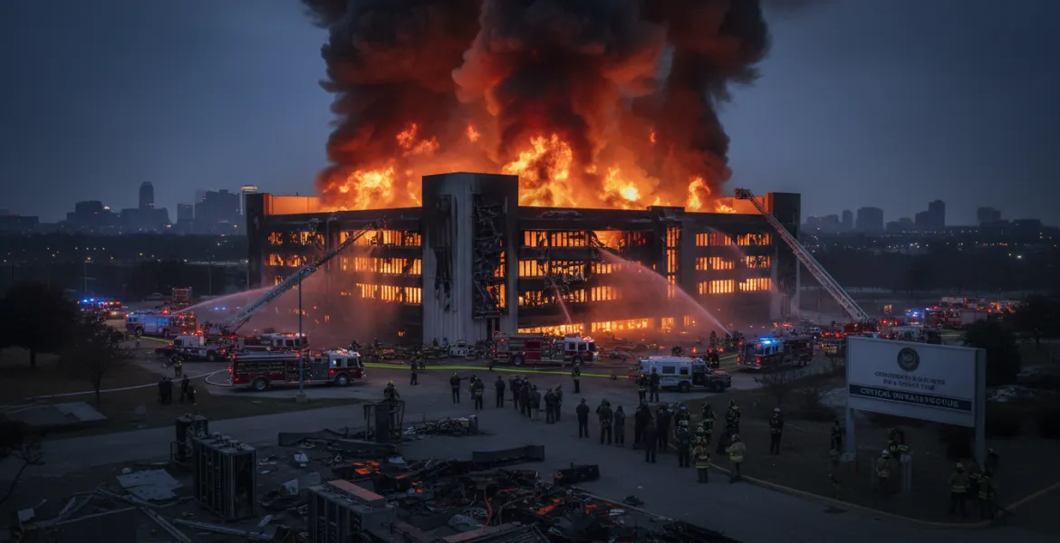 Maxi incendio in un data center governativo: blackout di servizi e perdita di dati