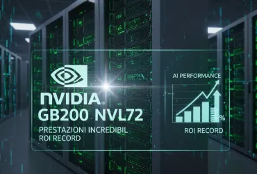 NVIDIA GB200 NVL72 domina l'AI: prestazioni incredibili e ROI record