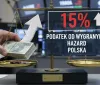 Polonia: Tassa sulle vincite da gioco d'azzardo sale al 15%