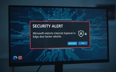 Allarme sicurezza: Microsoft limita Internet Explorer in Edge a causa di attacchi hacker
