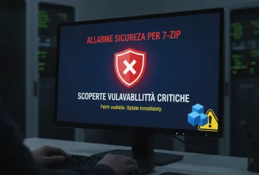 Allarme sicurezza per 7-Zip: Scoperte vulnerabilità critiche
