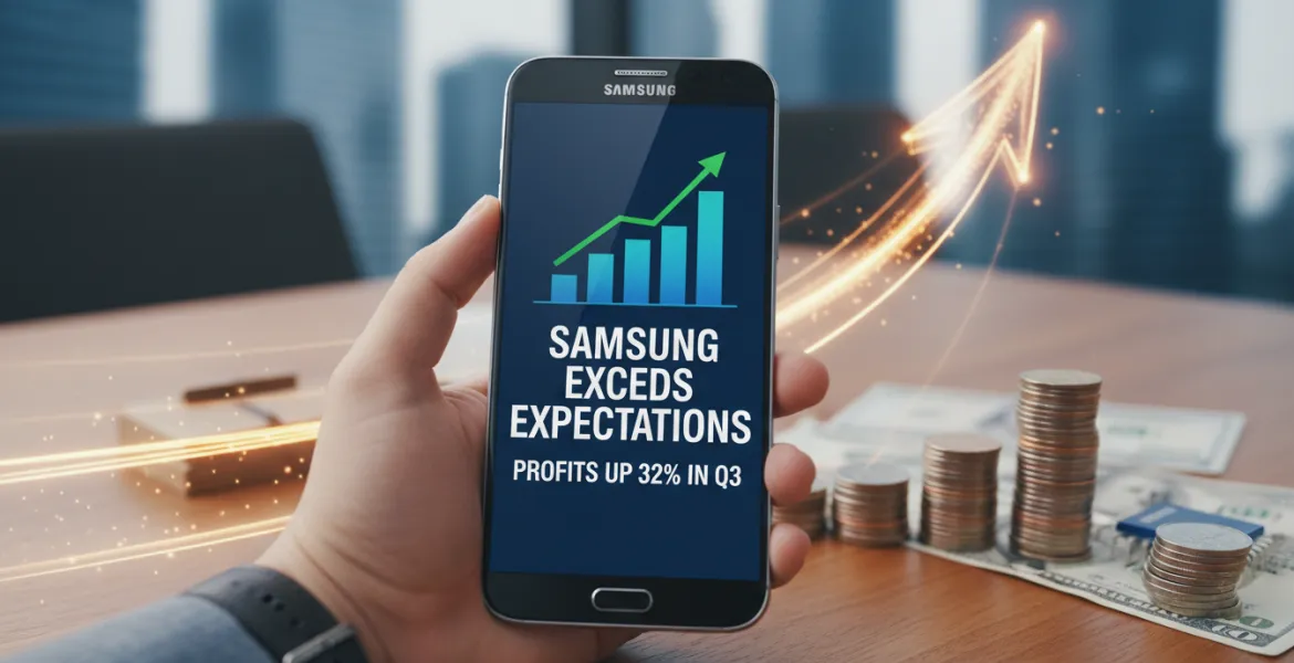 Samsung sorpassa le aspettative: profitti in crescita del 32% nel terzo trimestre