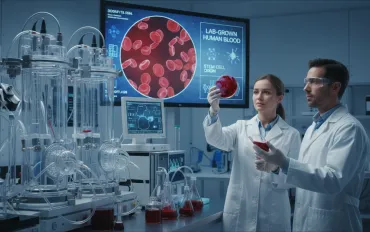 Svolta epocale: sangue umano creato in laboratorio da cellule staminali