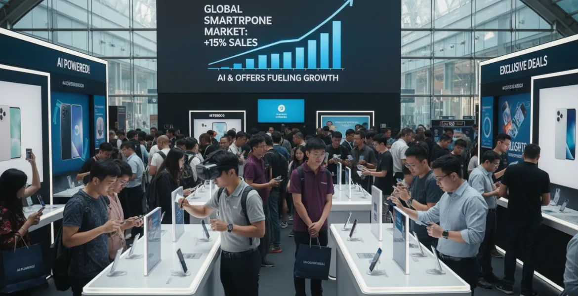 Mercato smartphone in rialzo: AI e offerte spingono le vendite