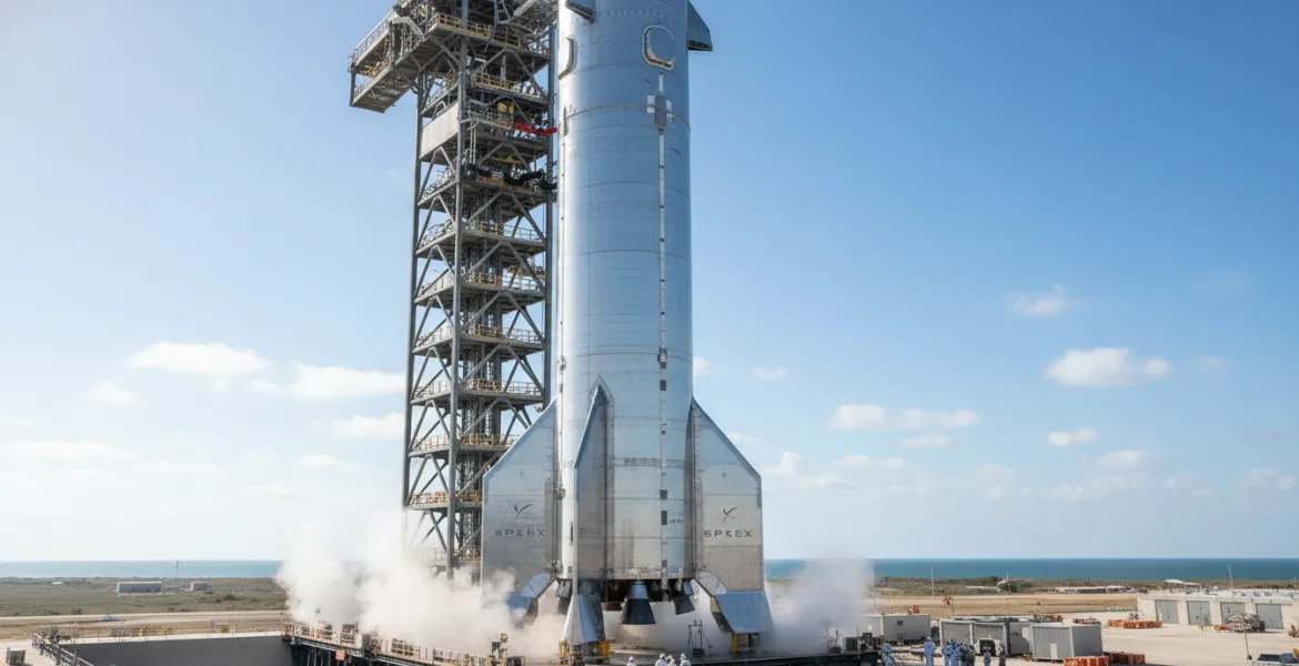 SpaceX Starship: Successo chiave verso Luna e Marte