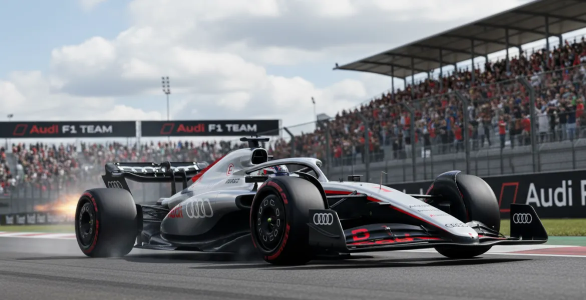 Audi sfida la Formula 1: Motore 2026 più potente del previsto!