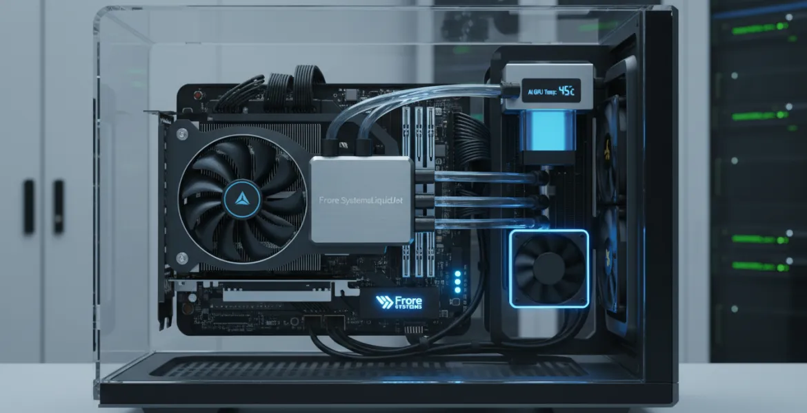 Frore Systems rivoluziona il raffreddamento GPU per IA con LiquidJet