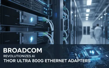 Broadcom rivoluziona l'AI con gli adattatori Ethernet 800G Thor Ultra