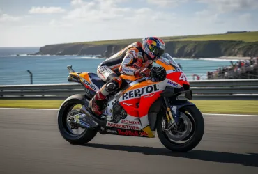 MotoGP Australia: Bezzecchi stringe i denti e sfida il dolore