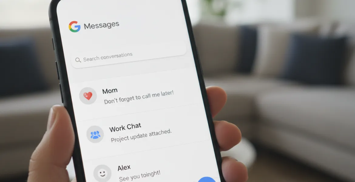 Google Messaggi si rinnova: Interfaccia Material 3 Expressive in arrivo!