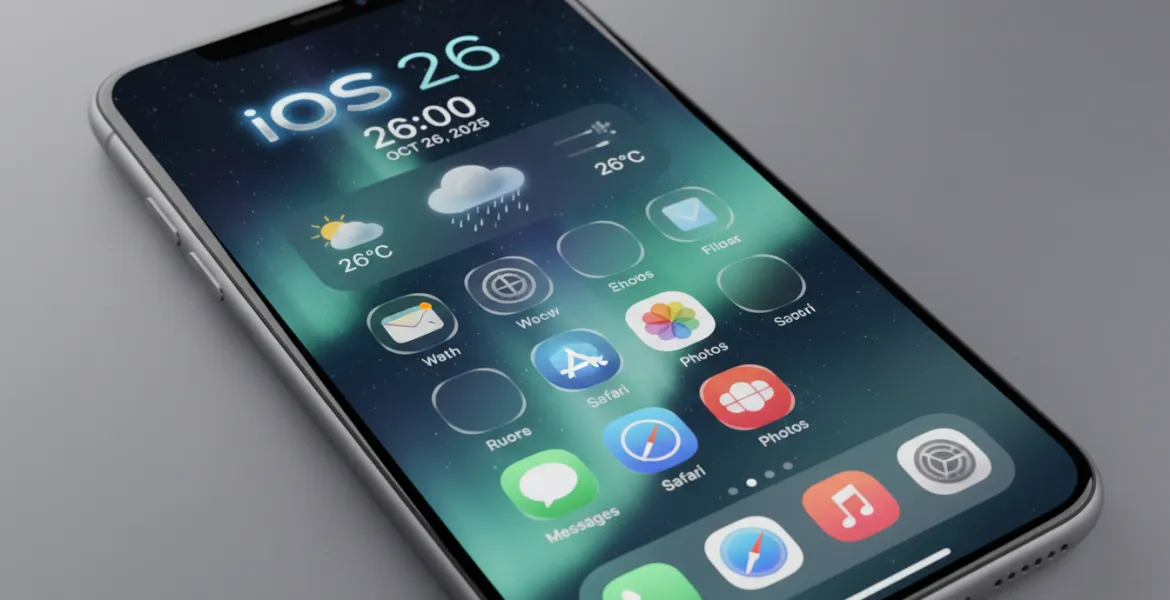 iOS 26.1: Apple introduce l'opzione 'Vetro Liquido Tinted' per una maggiore personalizzazione