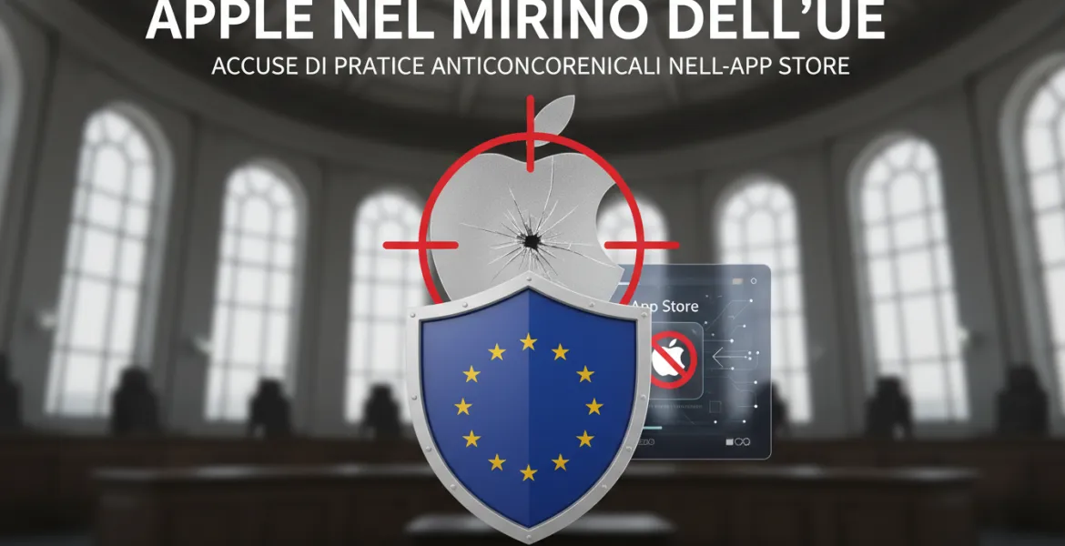 Apple nel mirino dell'UE: Accuse di pratiche anticoncorrenziali nell'App Store