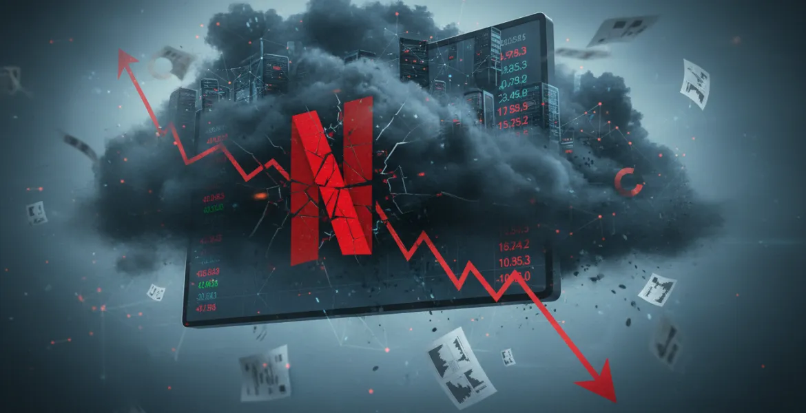 Crollo in Borsa per Netflix: cosa si nasconde dietro il calo